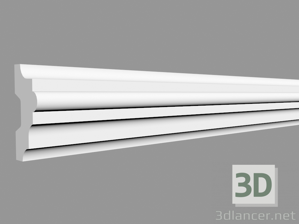 3d model Molding P9040 (200 x 5 x 2.5 cm) - preview