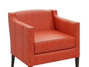 Chaise orange