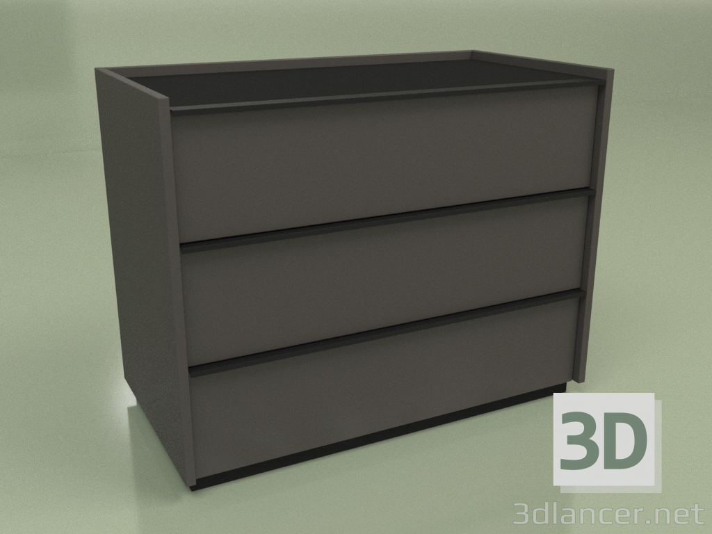 3d model Chest of drawers Verona 3 (5) - preview