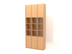 Rack modular ST 07 (1152х409х2600, chapa de madera caoba)