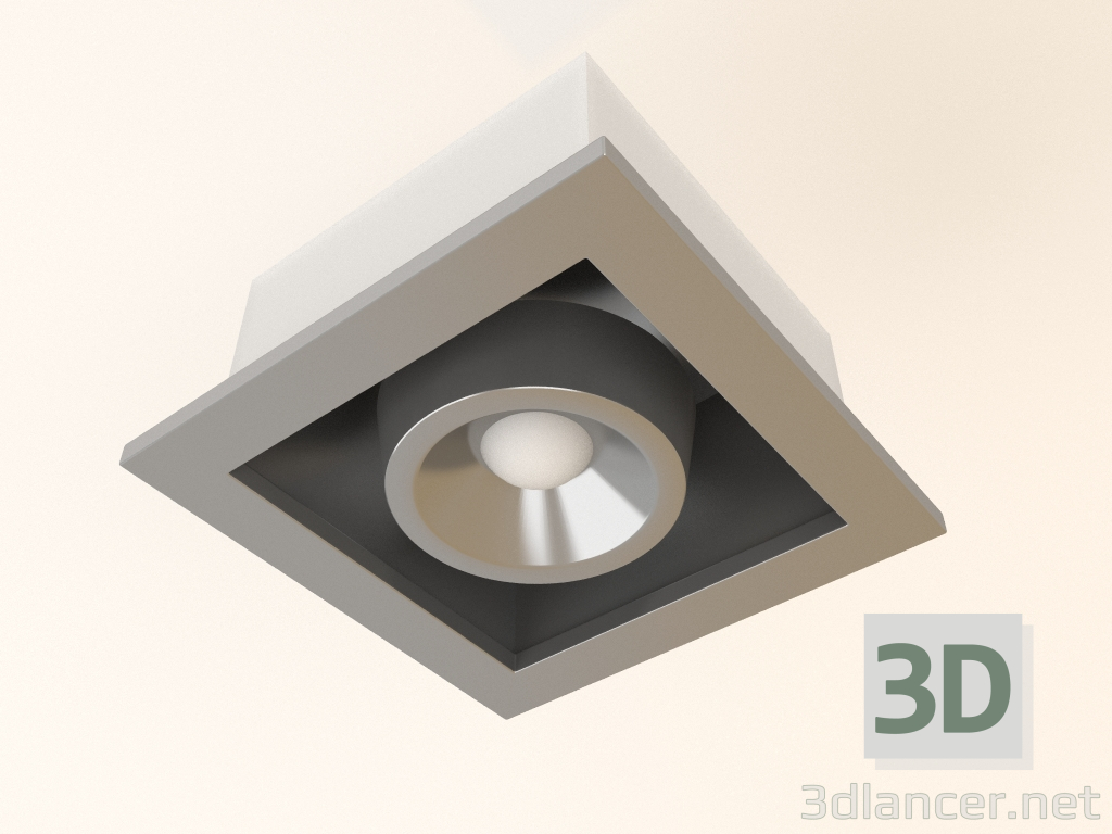 3d model Luminaria empotrable MFusion L11 - vista previa