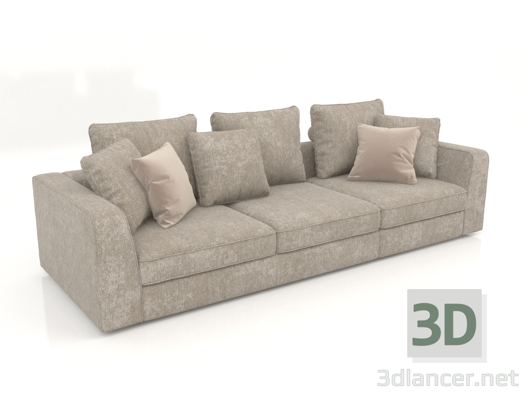 3d model Cartier sofa 3 (Marshmallow 22) - preview