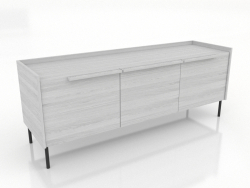 Mobile TV 2 1500 mm (bianco RAL 9010)
