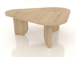 Kahve masası COBBLE (L, açık meşe)