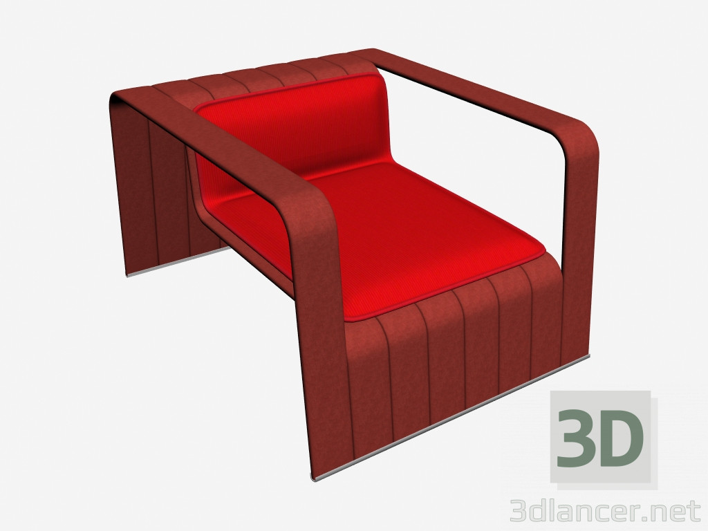 3d model Sillón Frame B18Q - vista previa