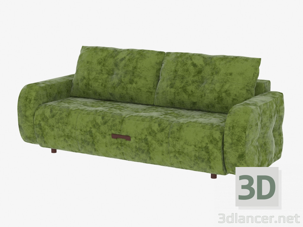 3d model Sofá cama doble para 2 personas - vista previa