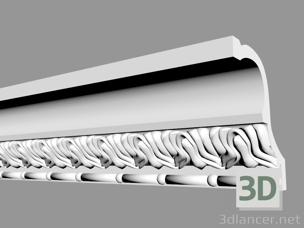 3d model Cornice C1062 - preview