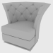 3D modeli Sandalye SAKI ARMCHAIR (96x86xH80) - önizleme