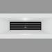 3d model Recessed wall light LINK HORIZONTAL WITH GRID (S4681) - preview