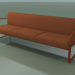 3D Modell 3-Sitzer-Sofa 6106 (V61 matt, Canvas 2 CV00454) - Vorschau