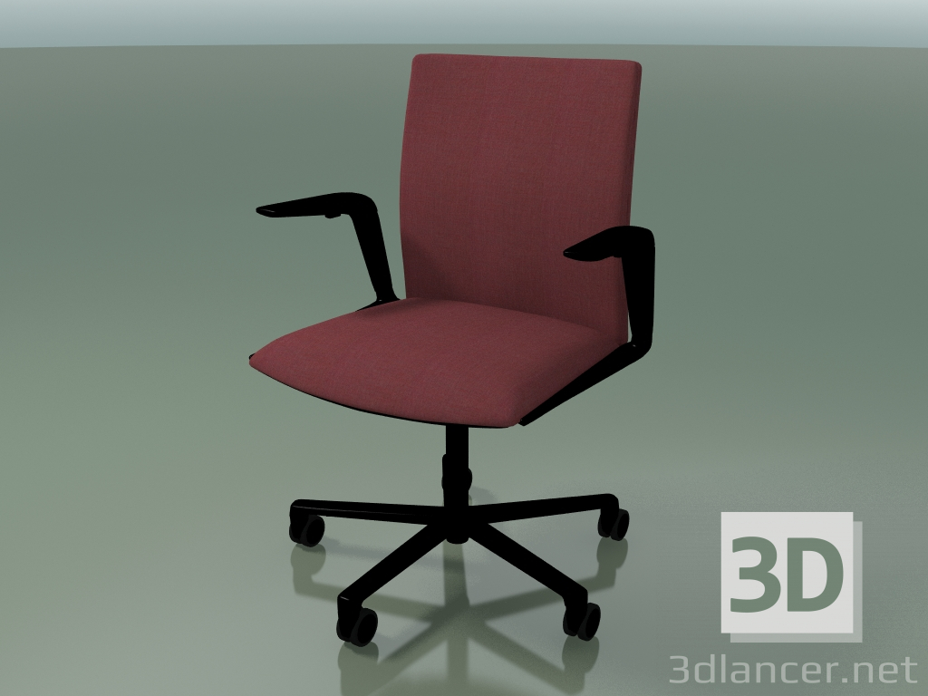 3D modeli Sandalye 4817 (5 tekerlek, kumaş döşemeli, V39) - önizleme