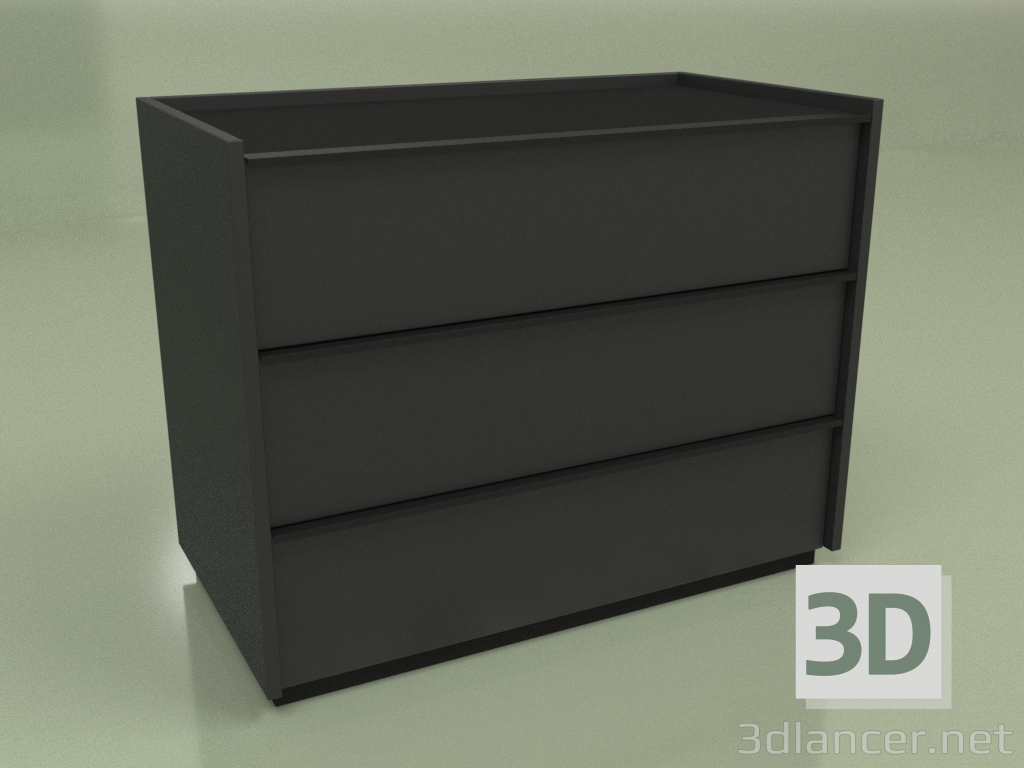 3d model Chest of drawers Verona 3 (6) - preview