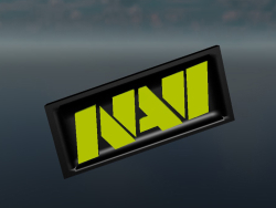 Логотип NAVI в 3D