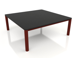 Mesa de centro 94×94 (Vinho tinto, DEKTON Domoos)