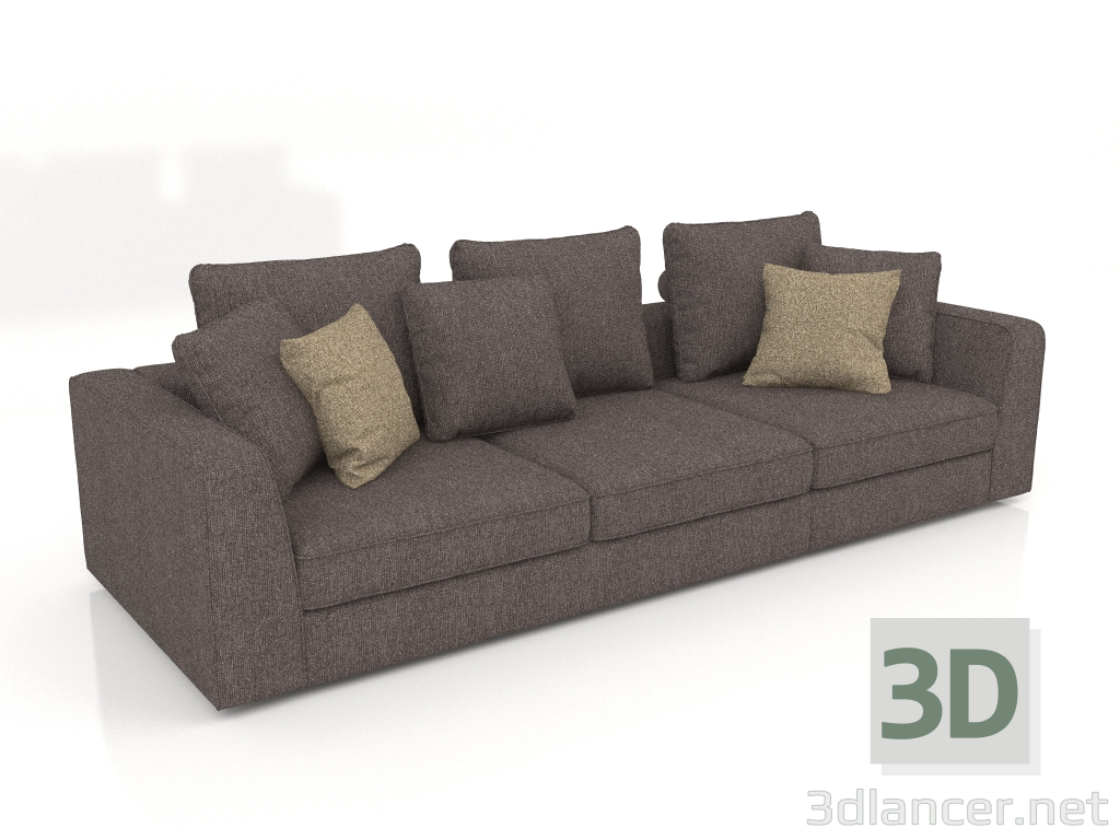 3d model Cartier sofa 3 (Phantom 1008) - preview