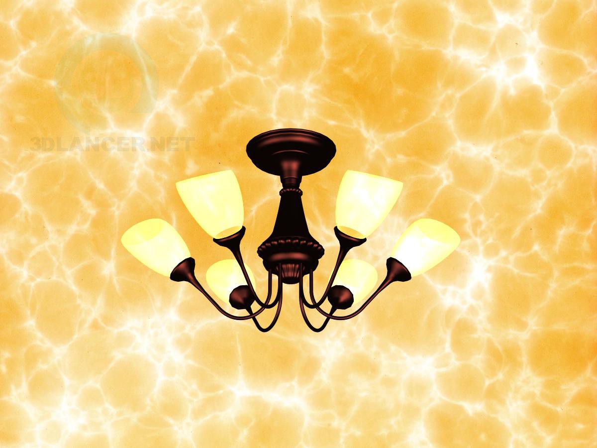 3d model chandelier - preview