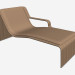 3D modeli Chaise çerçeve B18RD - önizleme