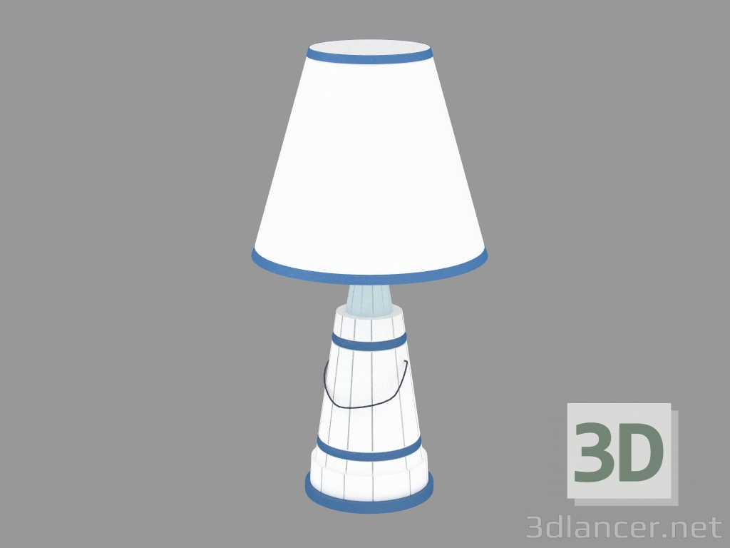 3D Modell Tischleuchte Leuchtturm (470031001) - Vorschau