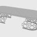 3d model Bench AMANDA BENCH (130x40xH40) - preview