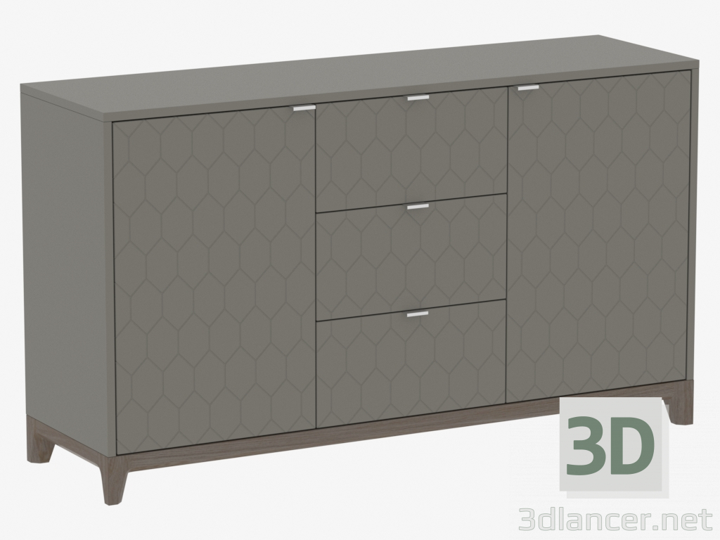 3D Modell Truhe FALL №1 (IDC023107227) - Vorschau