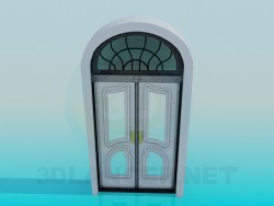 Front double door