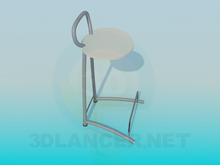 3d model Taburete de bar - vista previa