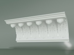 Cornice prefabbricata in gesso KM001