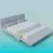 3d model Bed - preview