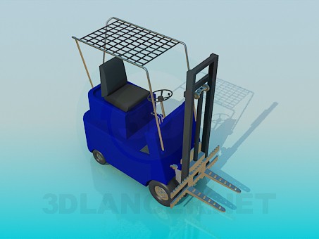 modèle 3D Voiture-lifter - preview