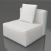 3d model Sofa module, section 3 (Blue gray) - preview