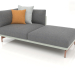 3d model Sofa module, section 2 right (Cement gray) - preview