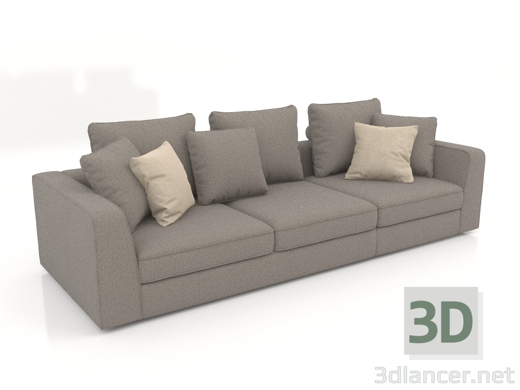 3D Modell Cartier-Sofa 3 (Rado 03) - Vorschau