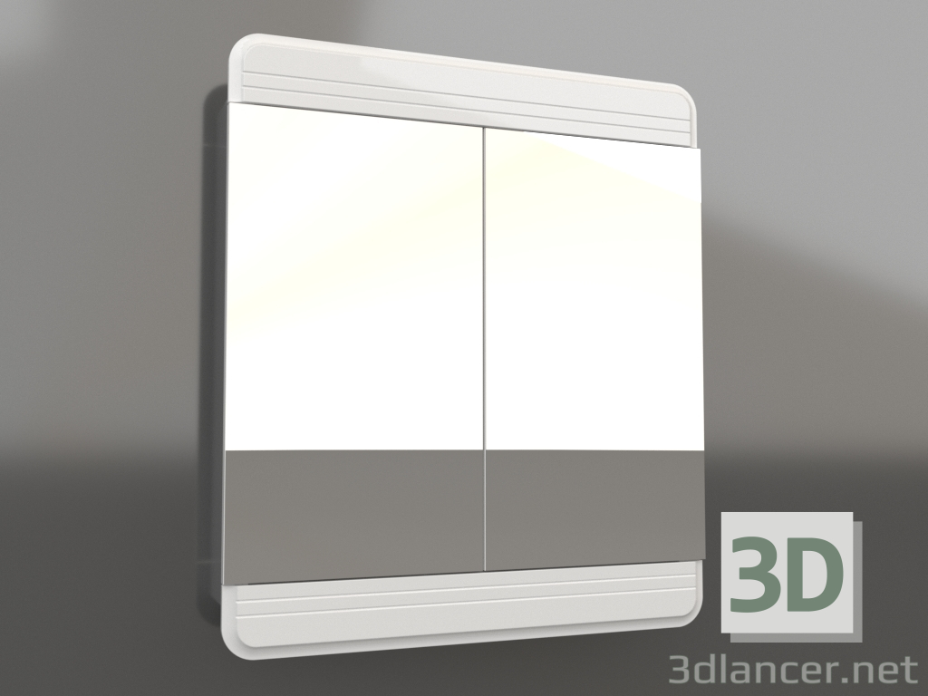 3d model Mirror cabinet 75 cm (Kor.04.07) - preview