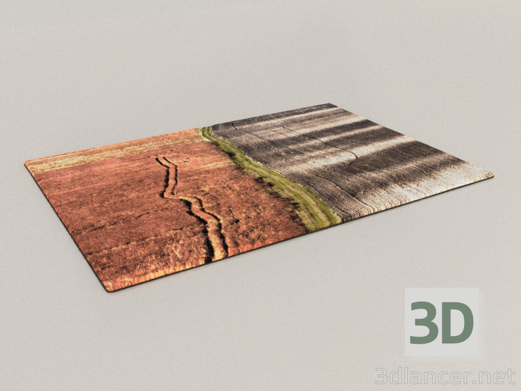 3d model Carpet 1600x2300 mm - preview 3d model Carpet 1600x2300 mm - preview