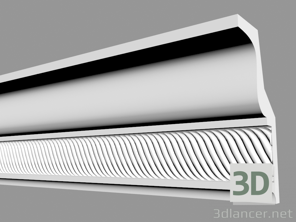 modello 3D Cornice C1068 - anteprima