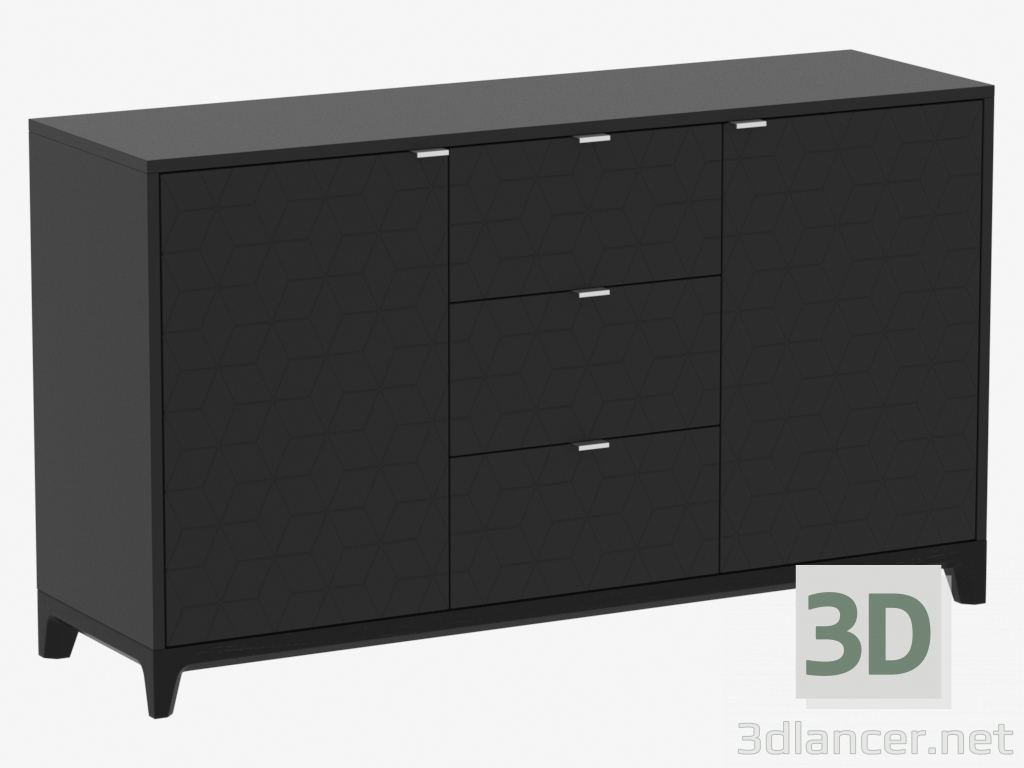 3d model Cofre de caja №1 (IDC023106315) - vista previa