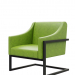 Silla verde 3D modelo Compro - render