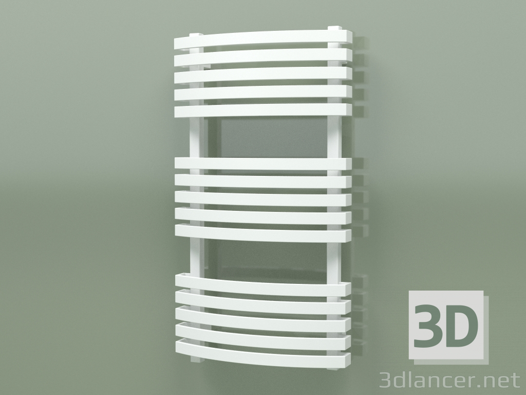 3d model Heated towel rail Kioto One (WGKIN087048-S1, 870x480 mm) - preview