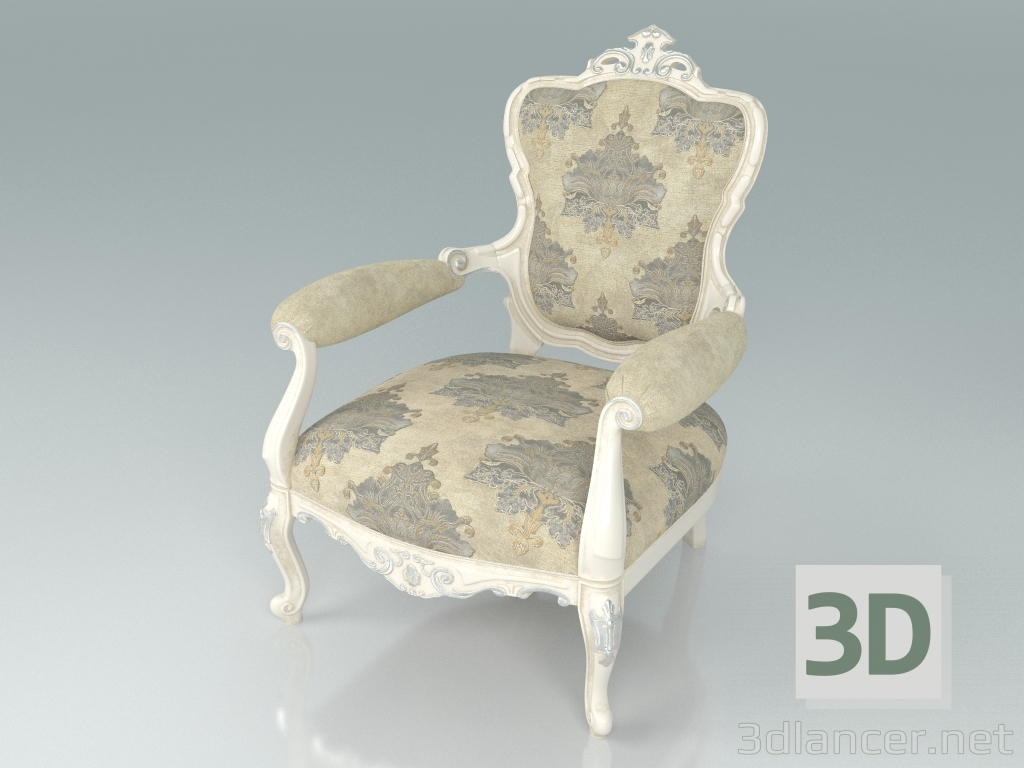 3d model Sillón (art. 13422) - vista previa