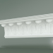 modello 3D Cornice prefabbricata in gesso KM002-1 - anteprima