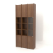 3D Modell Modulregal ST 07 (1152х409х2600, Holzbraun hell) - Vorschau