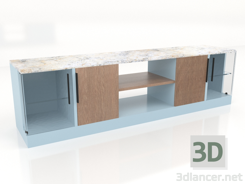 3d model TV stand - preview