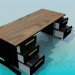 3d model Desk - preview