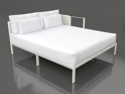 Sofa module XL, section 2 left (Agate gray)