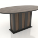 Modelo 3d Mesa de jantar OVAL 1600x900 mm (nogueira freixo clareado) - preview