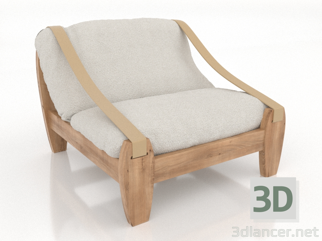 3D modeli CUTTLEBONE şezlong - önizleme 3D modeli CUTTLEBONE şezlong - önizleme