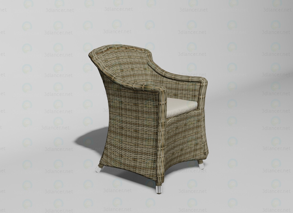 modèle 3D Fauteuil de Ponte - preview