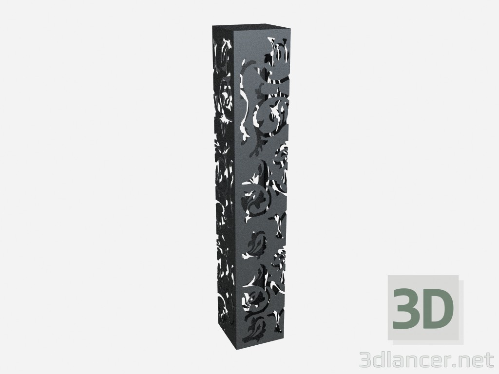 Modelo 3d Elemento decorativo em estilo art deco - preview