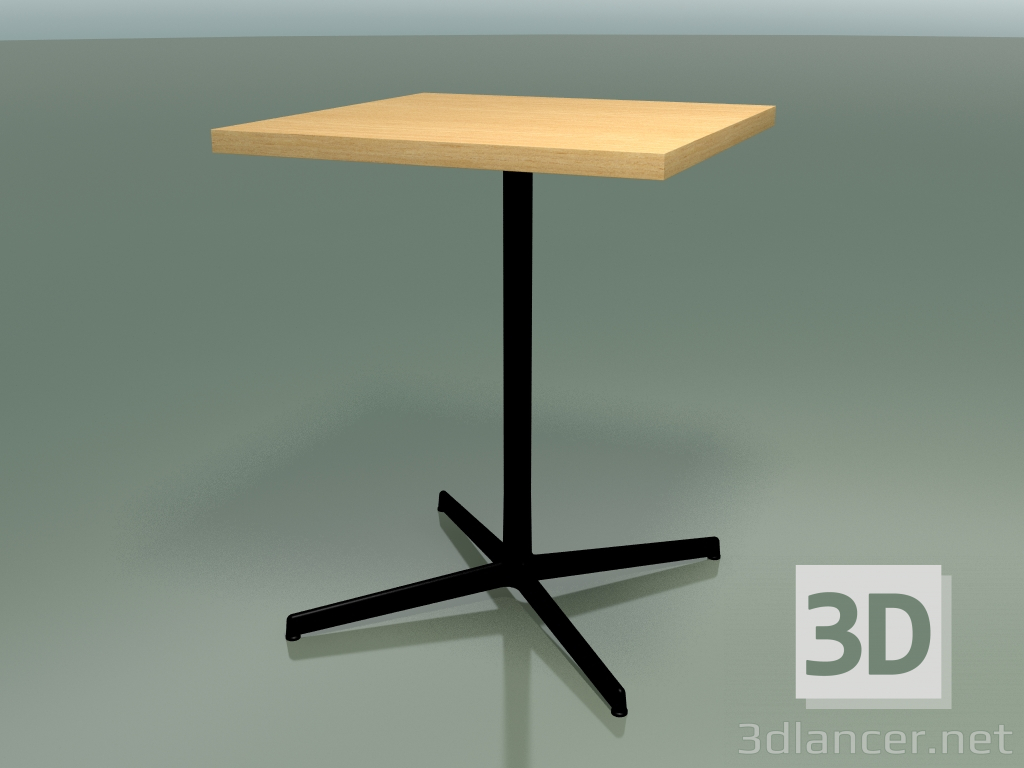 3D modeli Kare masa 5564 (H 74 - 60x60 cm, Doğal meşe, V39) - önizleme