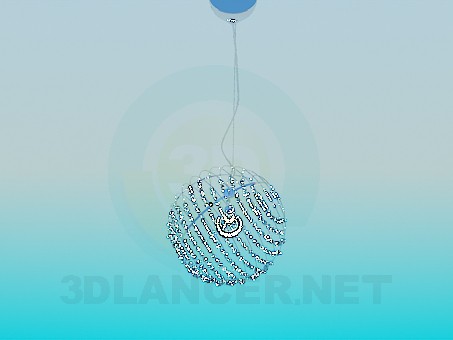 3d model Lamp pendant - preview